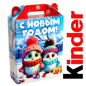 Детский подарок на Новый Год в жестяной упаковке весом 830 грамм по цене 3297 руб в Воткинске